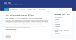 Desktop Screenshot of ipcc-wg3.de