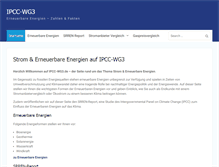 Tablet Screenshot of ipcc-wg3.de